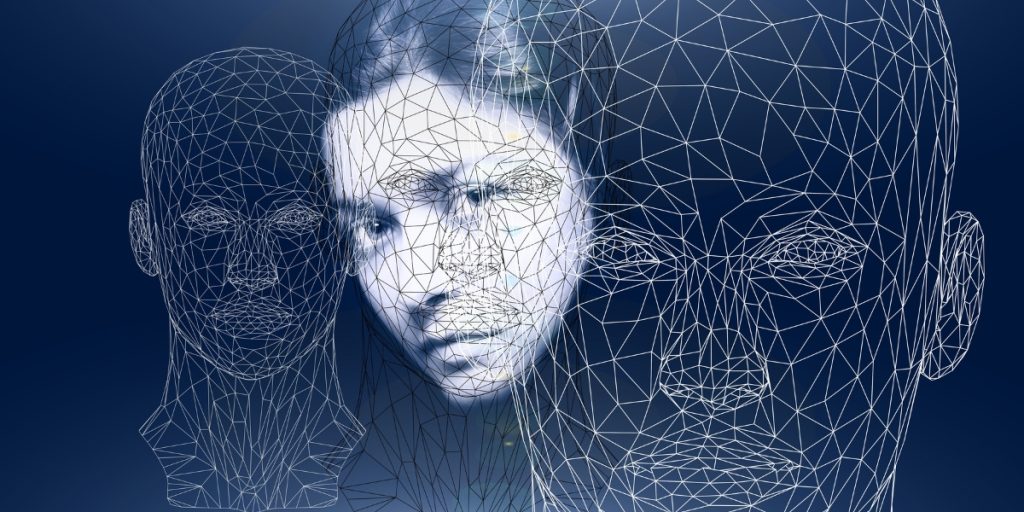 Human face masking matrix